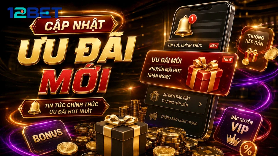 Trang điều khoản chi tiết của chương trình ưu đãi 12BET