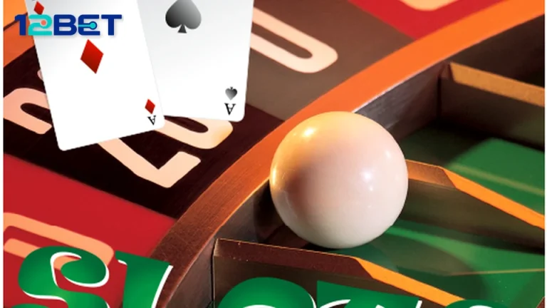 Thanh trượt mức cược trên bàn casino và guồng slot 12BET